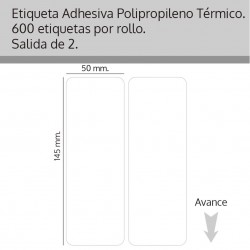 Etiqueta Polipropileno Térmico 50x145-2